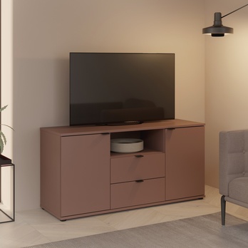 TV stolík GAYNOR 2 terakota 1