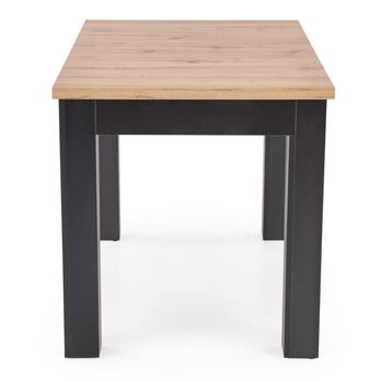 Jedálenský stôl GAZMU dub artisan/čierna 3