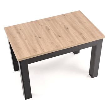 Jedálenský stôl GAZMU dub artisan/čierna 4