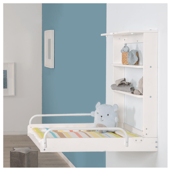 Nástenná prebaľovacia polica GEENA biela 1