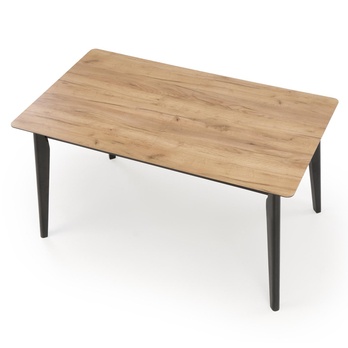 Jedálenský stôl GELAON dub wotan/čierna 6