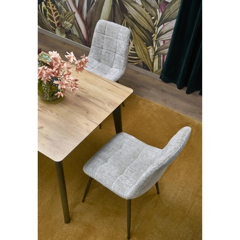 Jedálenský stôl GELAON dub wotan/čierna 11