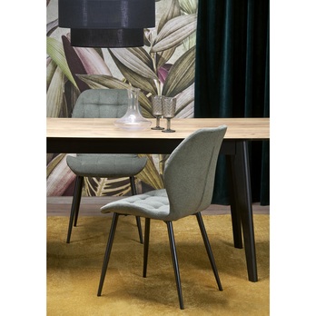 Jedálenský stôl GELAON dub wotan/čierna 14