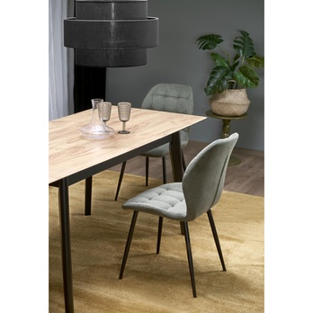 Jedálenský stôl GELAON dub wotan/čierna 15