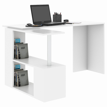 Písací stôl GELINCIK biela 2