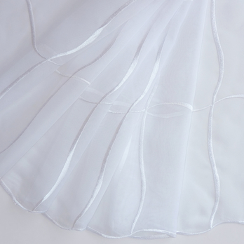 Záclona GEO biela, 150x50 cm 2
