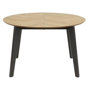 Jedálenský stôl GEORGETOWN matný dub/matná čierna 3