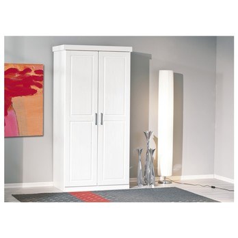 Šatníková skriňa GERALDINE biela 1