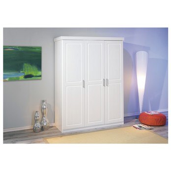 Šatníková skriňa GERALDINE biela 1