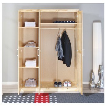 Šatníková skriňa GERALDINE prírodná 4