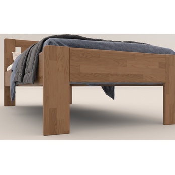 Posteľ GERDA I dub/orech svetlý, 80x200 cm 5