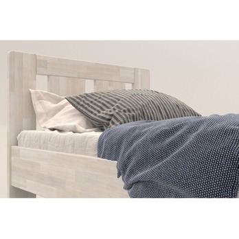 Posteľ GERDA I buk/biela, 100x200 cm 4