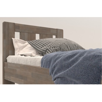 Posteľ GERDA I buk/sivá, 100x200 cm 5