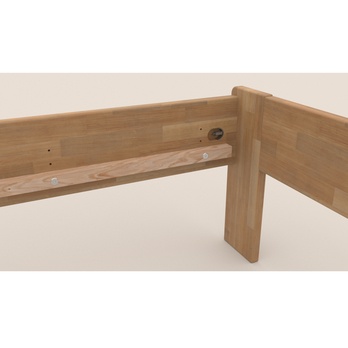 Posteľ GERDA I buk, 120x200 cm 2