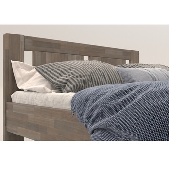 Posteľ GERDA I buk/sivá, 120x200 cm 4