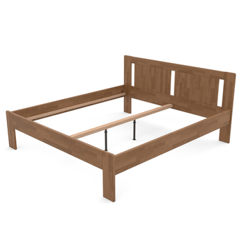 Posteľ GERDA II dub/svetlý orech, 160x200 cm 2