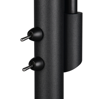 Stojacia lampa GERRY čierna 4