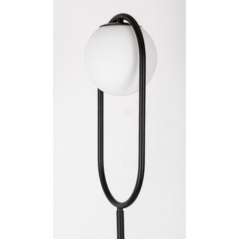 Stojacia lampa GHITA čierny kov 2