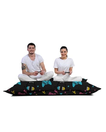 Outdoor sedací vak GIANT LUX 8 čierna 1
