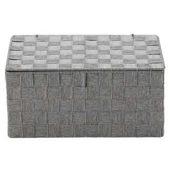 Sada úložných boxov GIBSON sivá, sada 2 ks 1