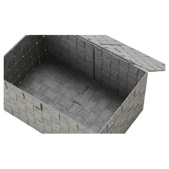 Sada úložných boxov GIBSON sivá, sada 2 ks 5