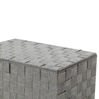 Sada úložných boxov GIBSON sivá, sada 2 ks 6