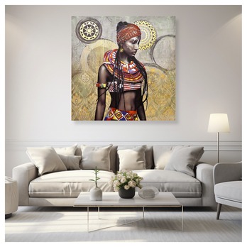 Obraz GIRL III 100x100 cm, viacfarebná 1