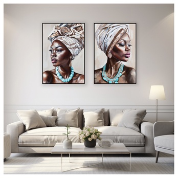 Obraz na plátne s rámom GIRL XV 70x100 cm 2