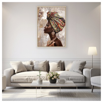 Obraz na plátne s rámom GIRL XVII 70x100 cm 1