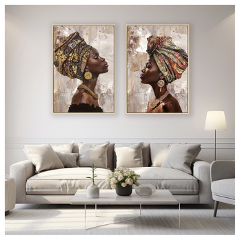 Obraz na plátne s rámom GIRL XVII 70x100 cm 2