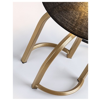 Stolná lampa GISAYA čierna/zlatá 3