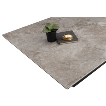 Konferenčný stolík GISELE keramika/kov 1