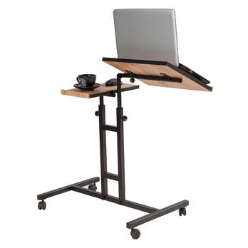 Stôl na notebook GLEN 4 borovica atlantic/čierna 2