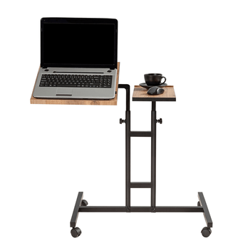 Stôl na notebook GLEN borovica atlantic/čierna 3