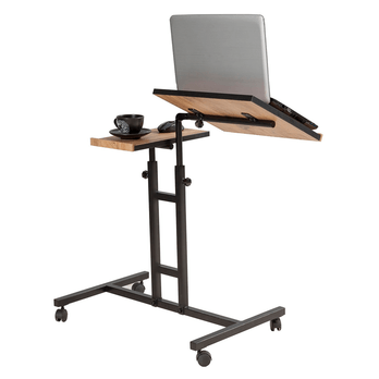 Stôl na notebook GLEN borovica atlantic/čierna 4