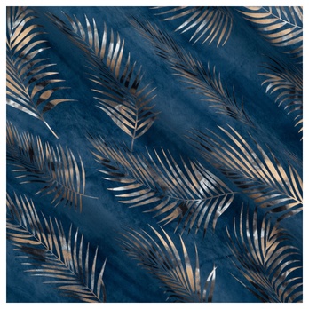 Záves GLORIA modrá, 140x250 cm 4