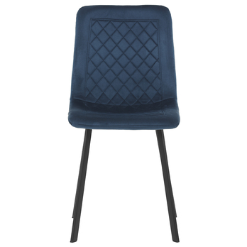 Jedálenská stolička GLORY modrá/čierna 8