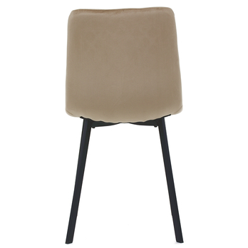 Jedálenská stolička GLORY béžová/čierna 1