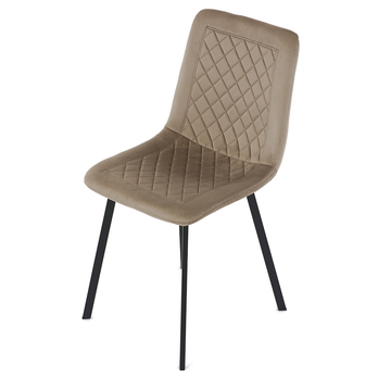 Jedálenská stolička GLORY béžová/čierna 5