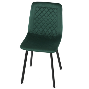 Jedálenská stolička GLORY zelená/čierna 7