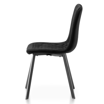 Jedálenská stolička GLORY čierna 2