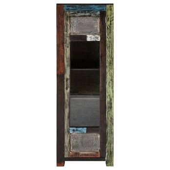 Vitrína GOA mangovník/akácia/kovové aplikácie 3