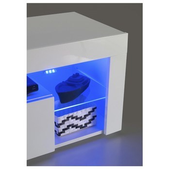 TV stolík GOAL biela, šírka 153 cm 2