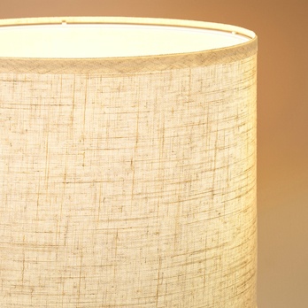 Stojacia lampa GOLDEE čierna/béžová 4