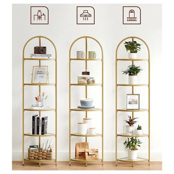 Regál GOLDI 5 zlatá 1