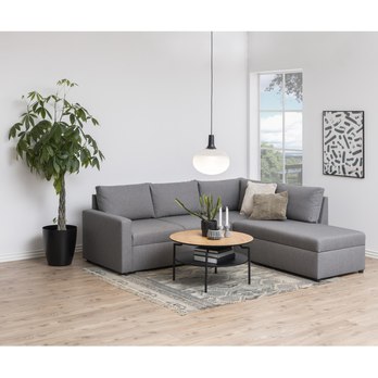 Konferenčný stolík GOLDINGTON prírodná/čierna 1