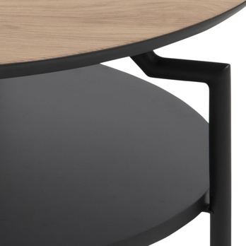 Konferenčný stolík GOLDINGTON prírodná/čierna 7