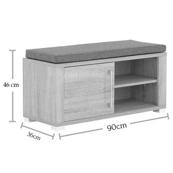 Skrinka na topánky GOLF 9 dub sonoma 2