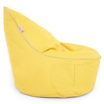 Outdoor sedací vak GOLF žltá 2