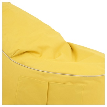 Outdoor sedací vak GOLF žltá 3